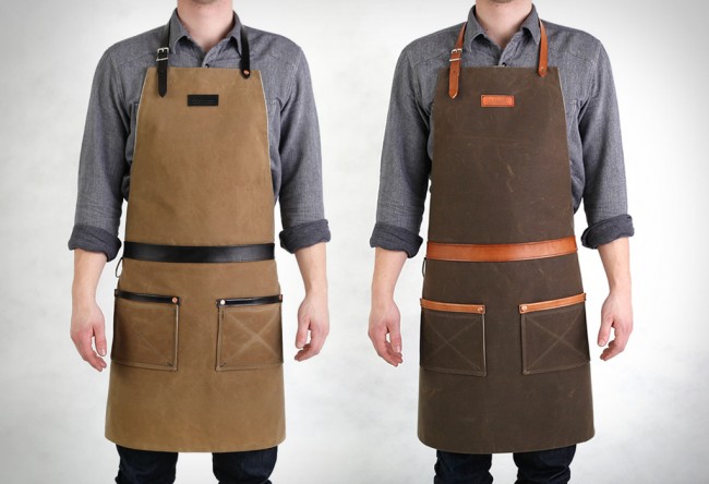 Rugged Man Aprons, by Hardmill hardmill rugged aprons large 650x444 Rugged Man Aprons, by Hardmill