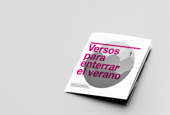 impresiones versos1 650x441 Verses to bury the summer, design by Pedro Espino