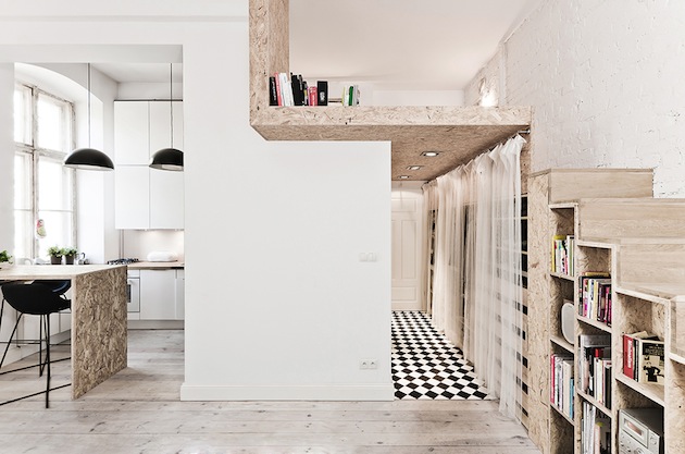Tiny Polish Loft Home lof t1 Tiny Polish Loft Home