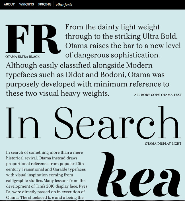 md4 OTAMA Font Family (with 20+ Font Styles)   from $37!