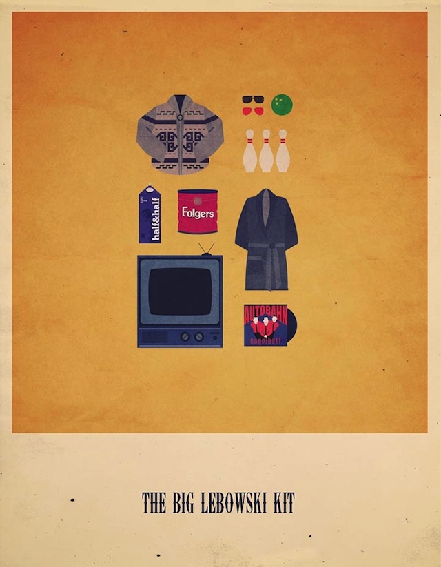 minmalist movie kit posters 00 Minimalist Movies Hipster Kits by Alizée Lafon 
