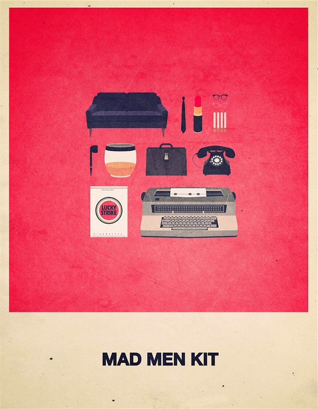 minmalist movie kit posters 01 Minimalist Movies Hipster Kits by Alizée Lafon 