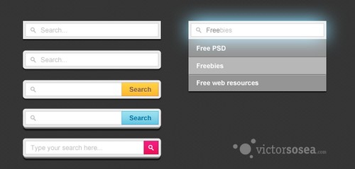 search box psd 21 50 Free Useful Search Box PSD Template