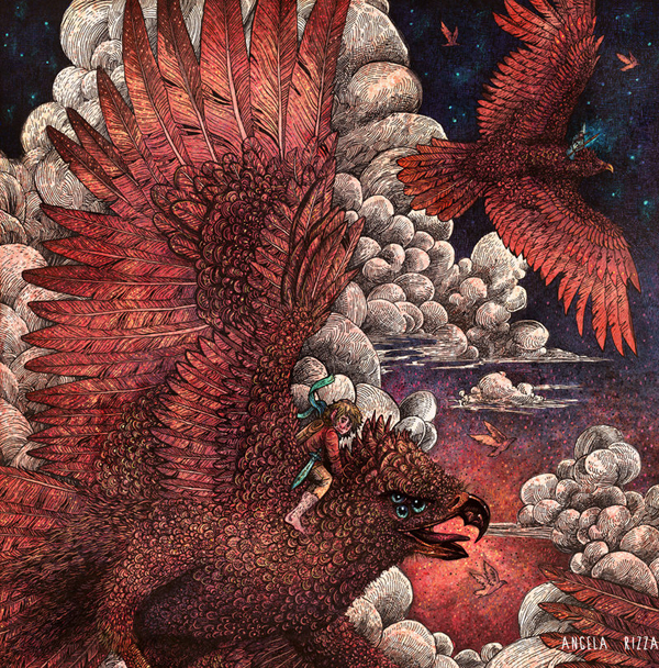 the great eagle rescue by angelarizza Illustrations by Angela Rizza