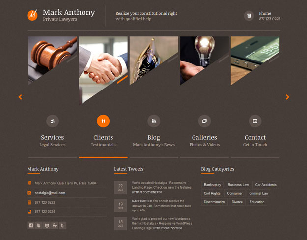 themis law wordpress theme 10 of the Best WordPress Themes for Lawyers