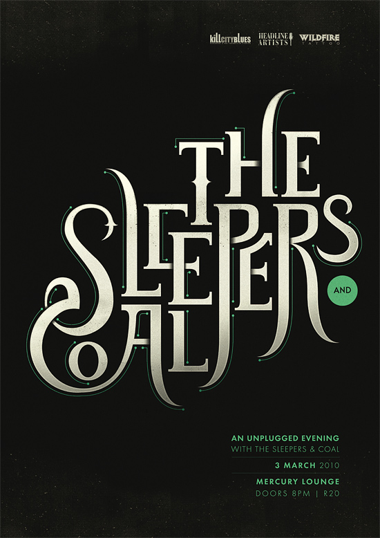 typographic design 7 40 Cool and Inspiring Typography Designs