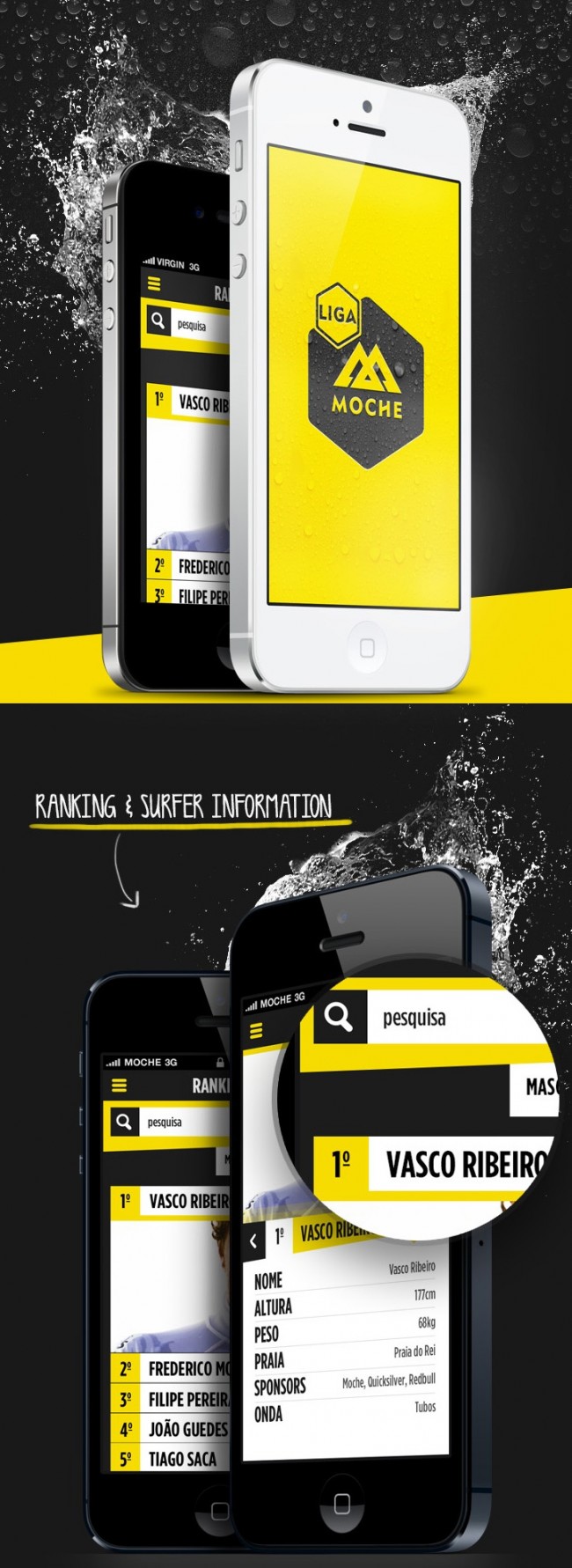ui mobile 650x1781 Mobile UI Design Inspiration #1