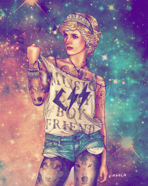  Modern Artists Illustration by Fab Ciraolo