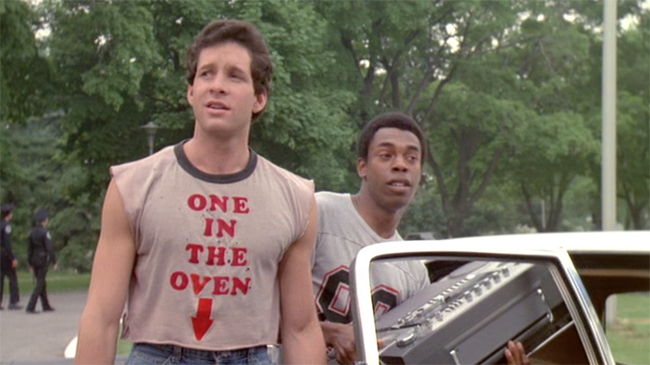 one in the oven police academy shirt T Shirts From The Reel World: Watch A Supercut Of Cinemas Sweetest Cotton Candy [VIDEO]