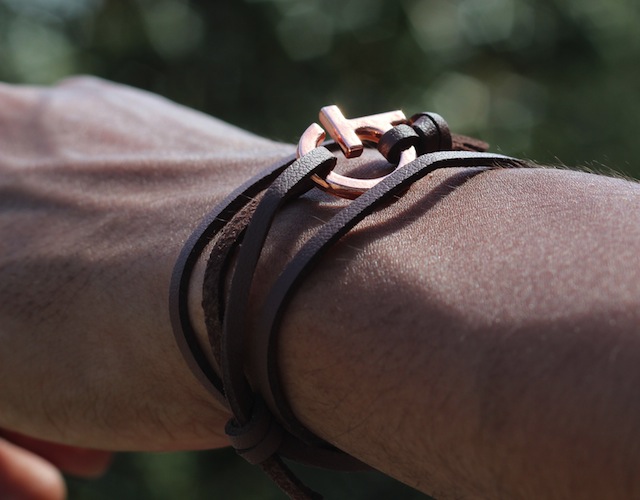 brownleatherside Global Ties Bracelets