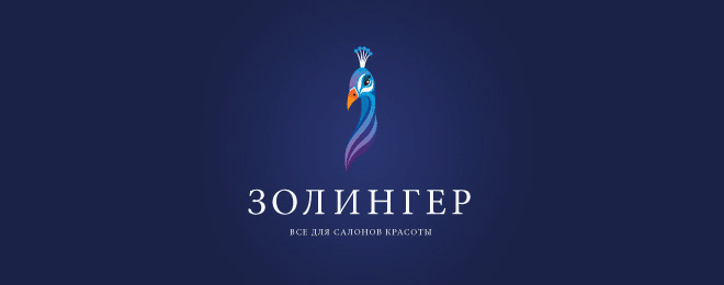 g630 40 Creative and Beautiful Peacock logo designs for your inspiration