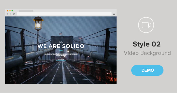 demo021 Solido Responsive One Page Parallax Template