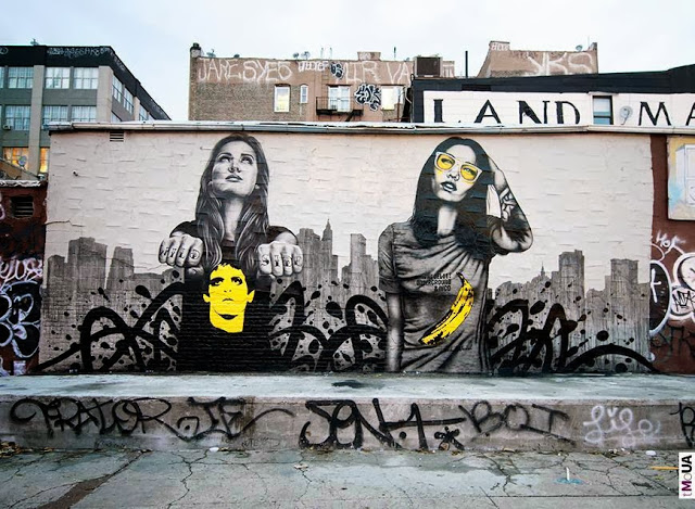 findac angelina christina NYC 05 New Murals by Fin DAC & Angelina Christina in New York City for Beautify Earth