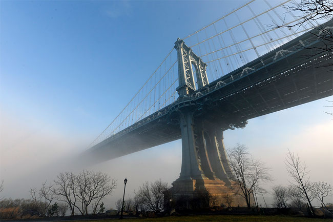 1191 Breath of the Apocalypse: Heavy Fog Covers NYC Skyline