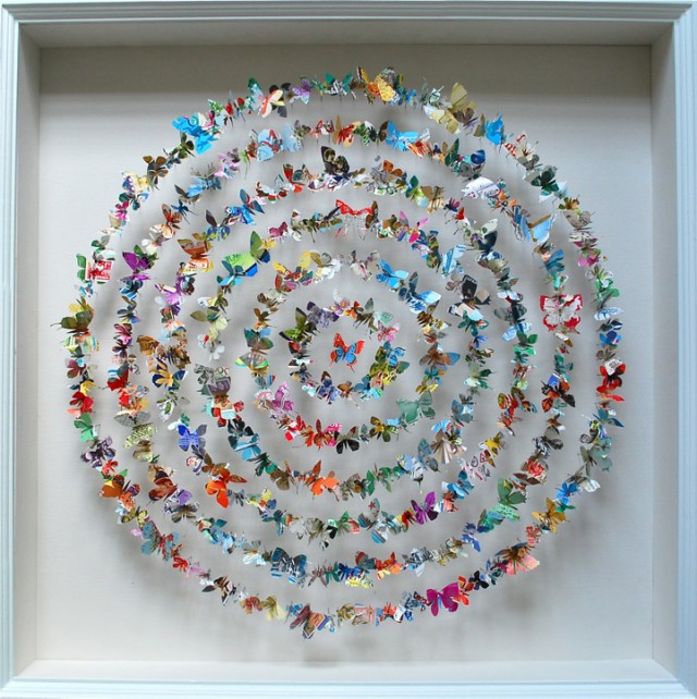 1338279984 12a 640x642 Paper Art Butterflies by Rebecca Coles