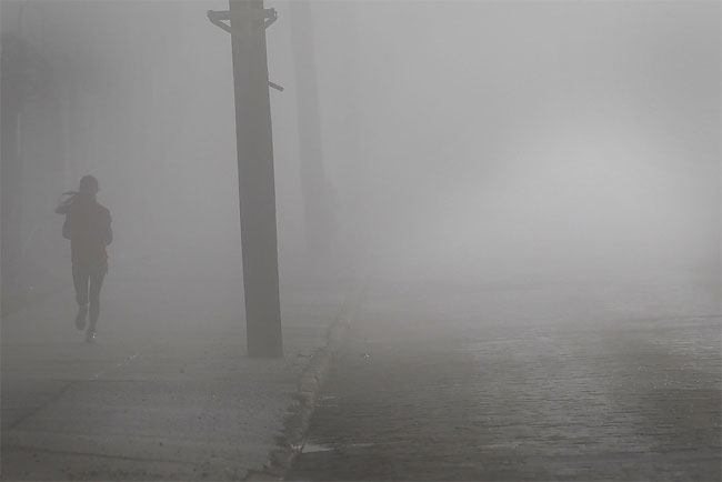 2136 Breath of the Apocalypse: Heavy Fog Covers NYC Skyline