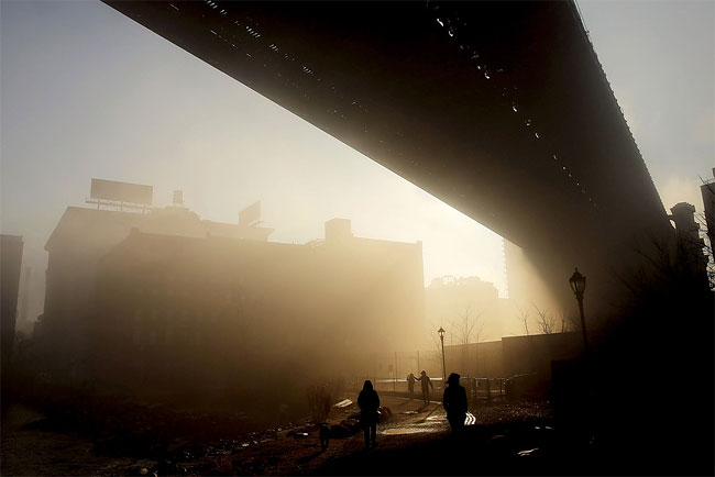 3115 Breath of the Apocalypse: Heavy Fog Covers NYC Skyline