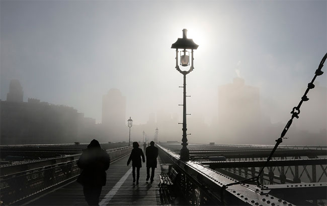4109 Breath of the Apocalypse: Heavy Fog Covers NYC Skyline