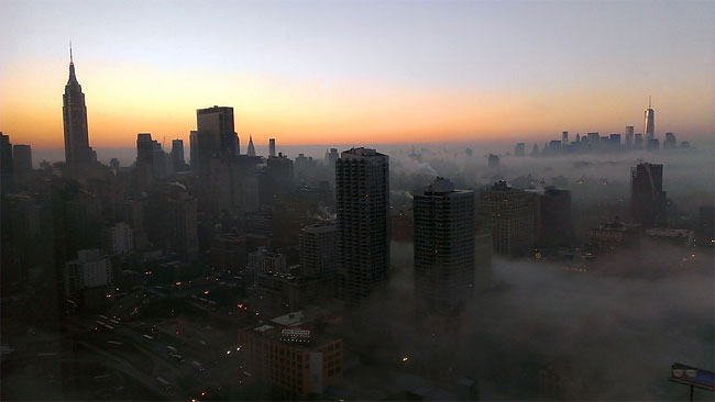 667 Breath of the Apocalypse: Heavy Fog Covers NYC Skyline