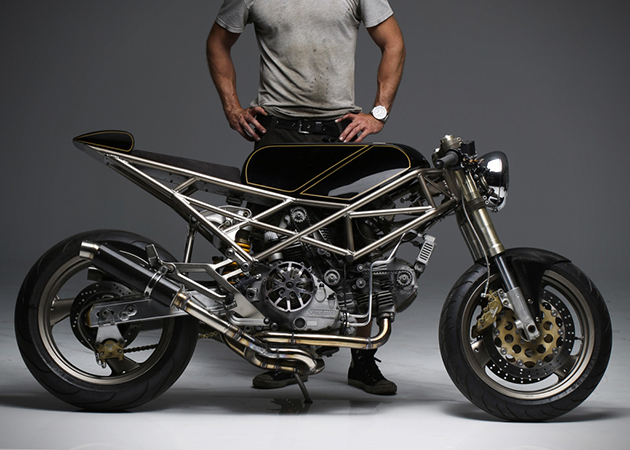 Bicicleta 12 Personalizado Ducati Monstro 900 por Max Hazan
