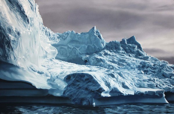 Realistic Paintings Of Greenland Made By Zaria Forman 3 Realistic Paintings Of Greenland Made By Zaria Forman