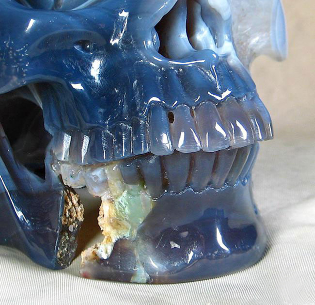 Skull 4 Carved Crystal Skulls