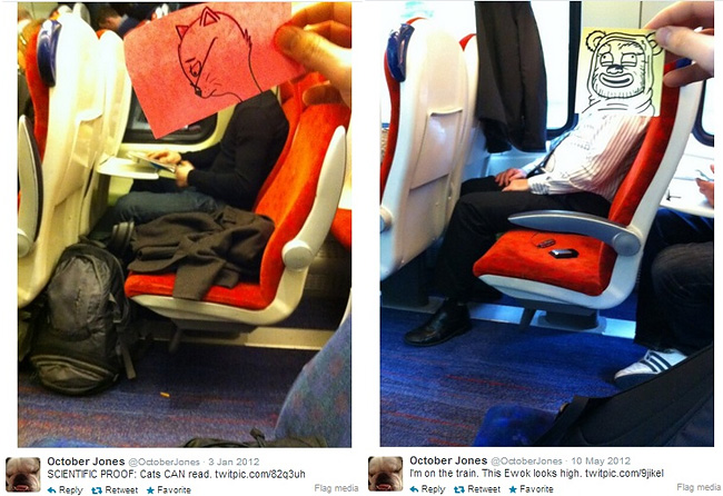258 Artist Turns Train Passengers Into Funny Characters With His Doodles
