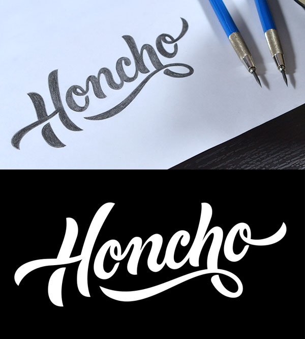 Honcho Final Sketch Good Sketching Skills Make Great Logos