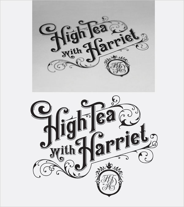 Tea Brand logo 2 Good Sketching Skills Make Great Logos