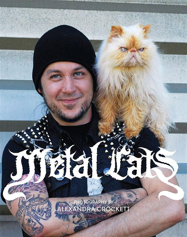 110 Metal Cats: Hardcore Metal Musicians Pose With Their Cats