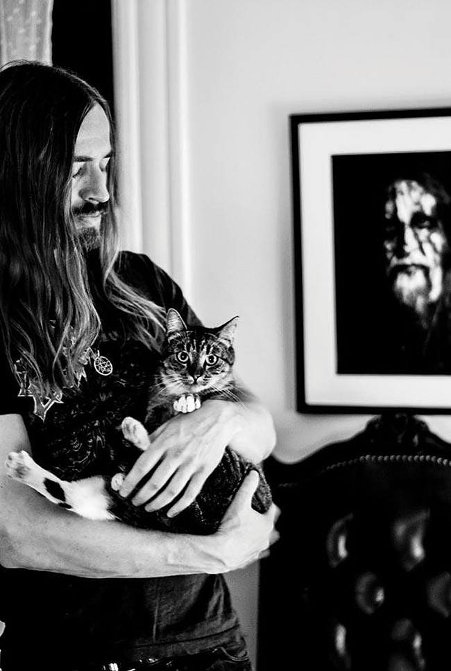 64 Metal Cats: Hardcore Metal Musicians Pose With Their Cats