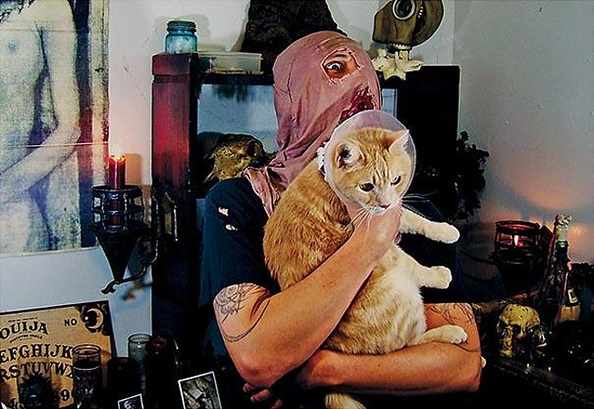 74 Metal Cats: Hardcore Metal Musicians Pose With Their Cats