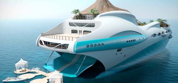 tropical island yacht 41 Luxury Tropical Island Yacht Concept