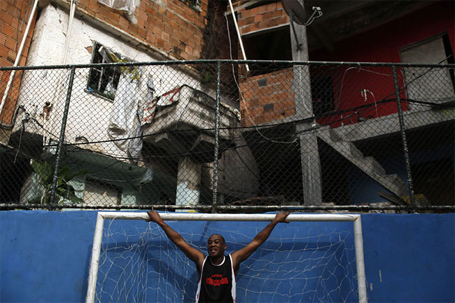 276 Soccer Match in Rio de Janeiros Slum