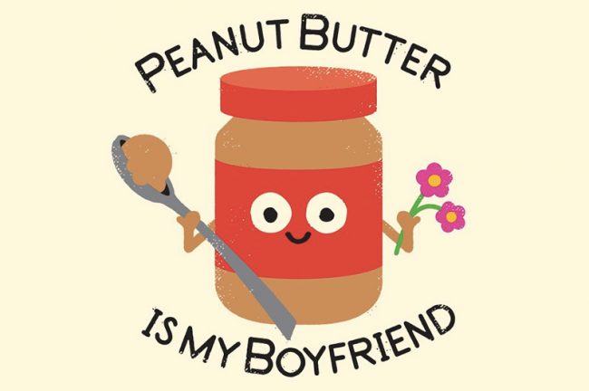 peanutbutter 650x432 Brutally honest art for foodies