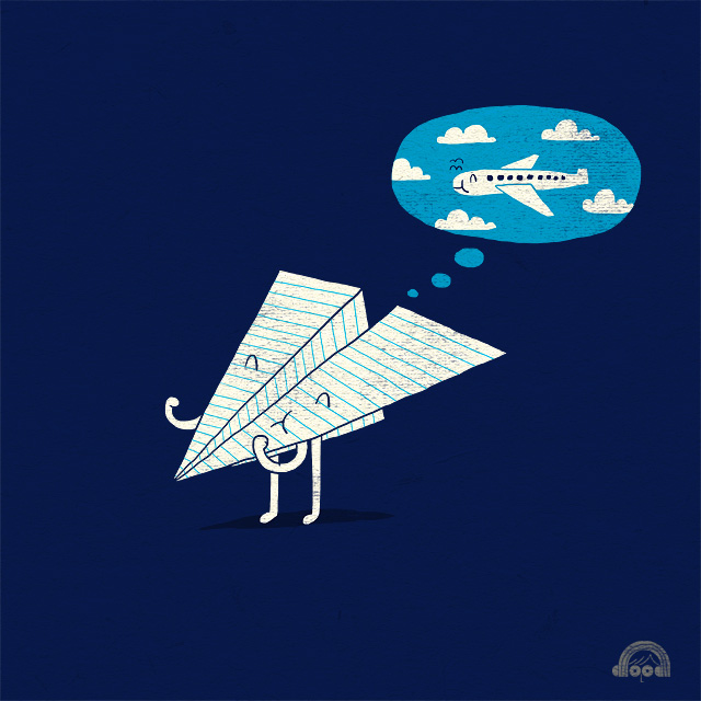 ilovedoodle1 Optimistic Illustrations by Heng Swee Lim