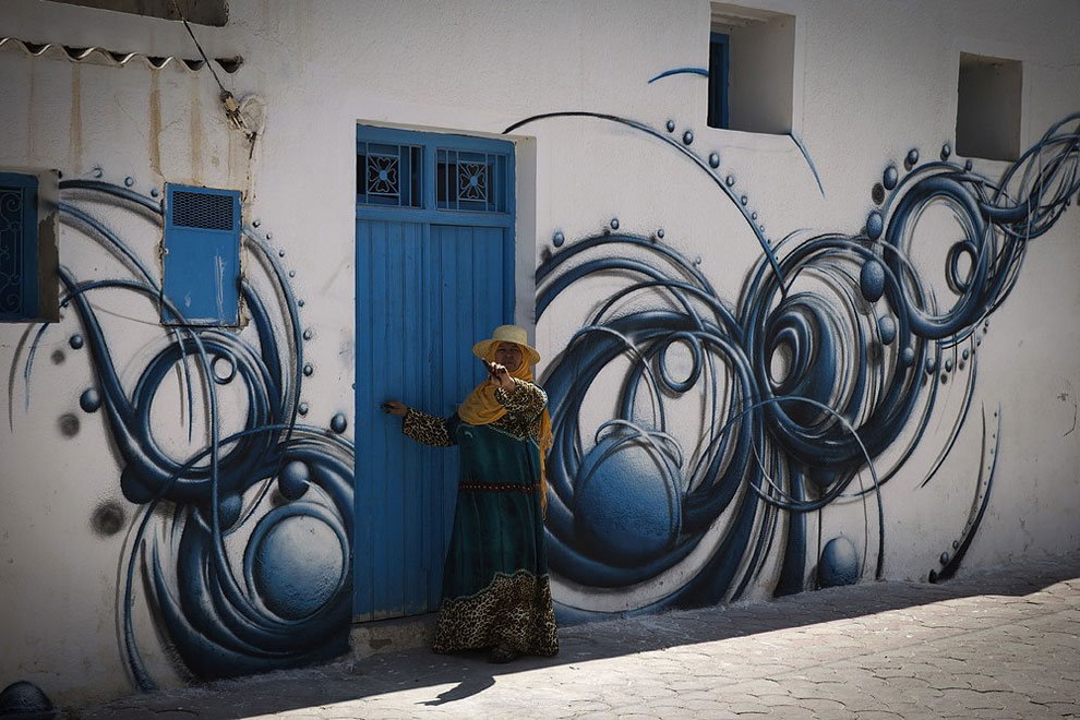 1435 Street Murals Bloom in Tunisia