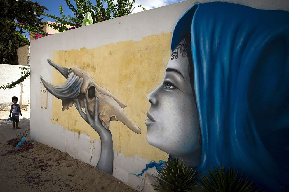 2149 Street Murals Bloom in Tunisia