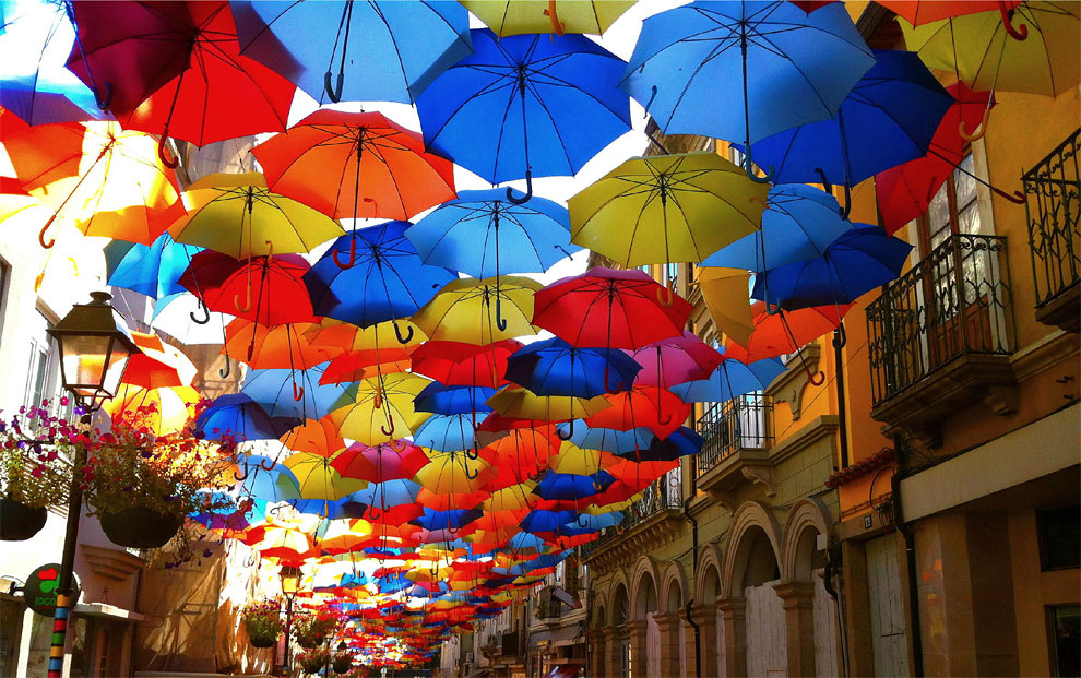 363 Umbrella Sky in Agueda, Portugal