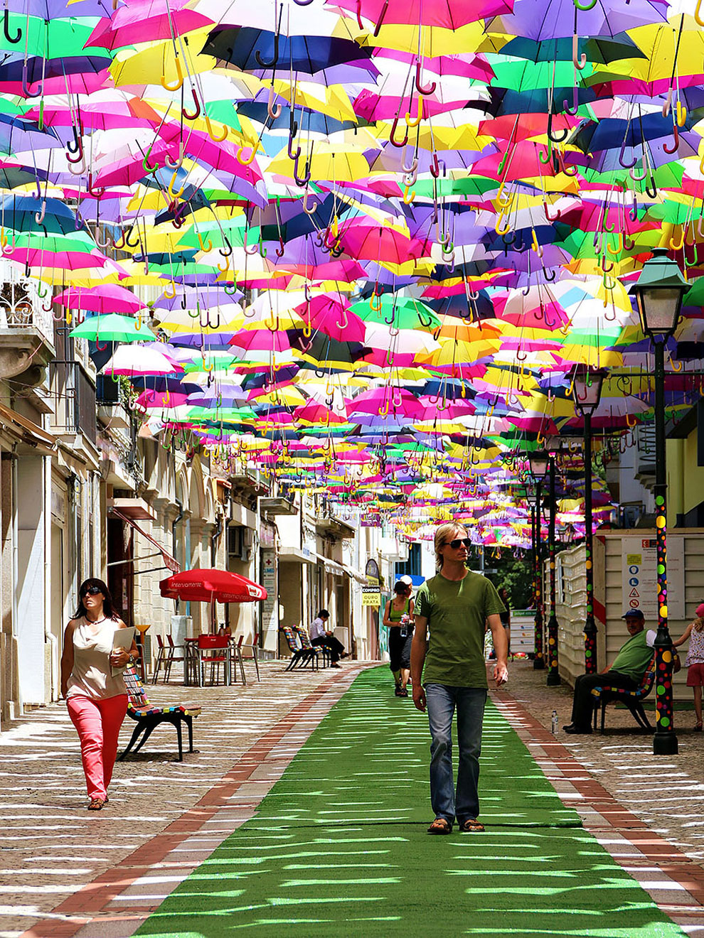 455 Umbrella Sky in Agueda, Portugal