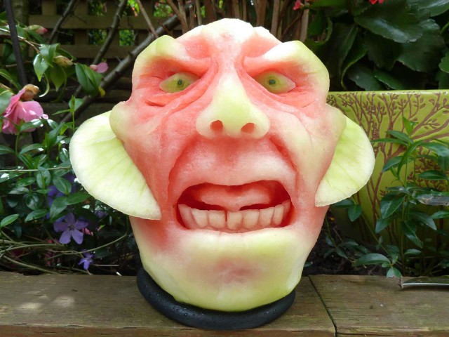  Incredible Watermelon Carvings by Clive Cooper