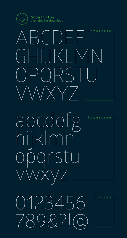 glober 0922 1 10+ Free Attractive Rounded Fonts