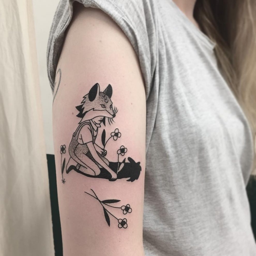 Amazing Iconic Black And White Tattoos By Charley Gerardin Design You