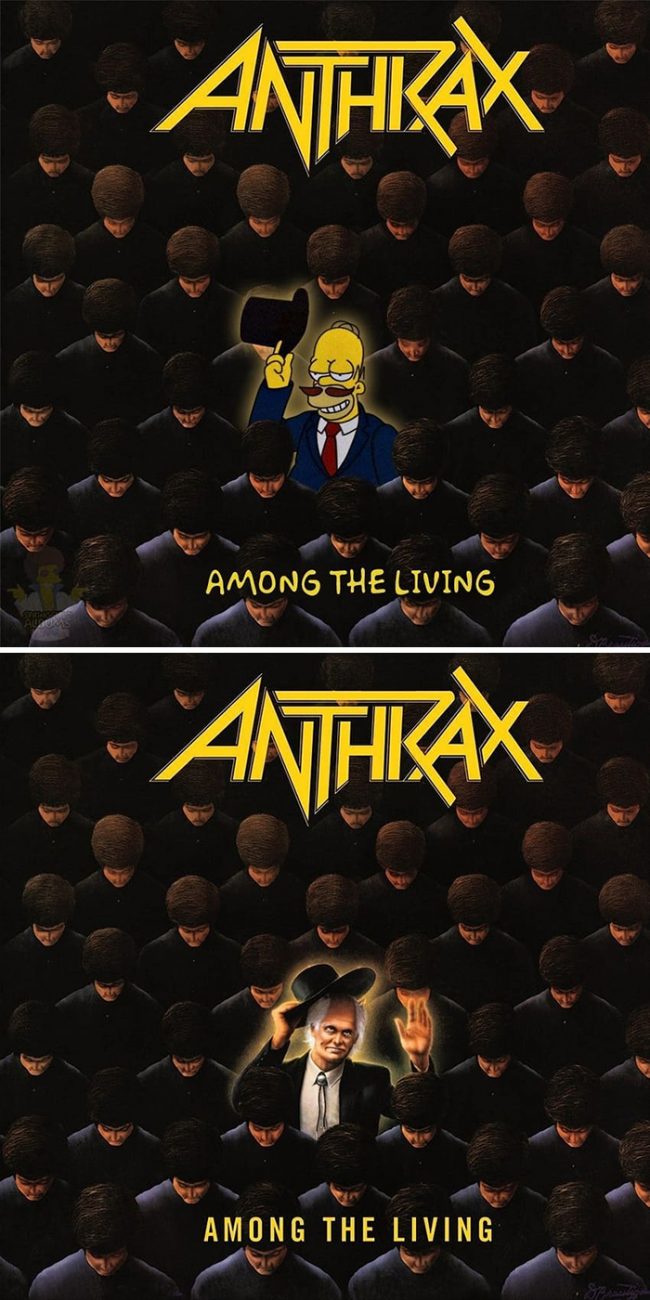 Someone Recreates Metal Album Covers With Characters From The