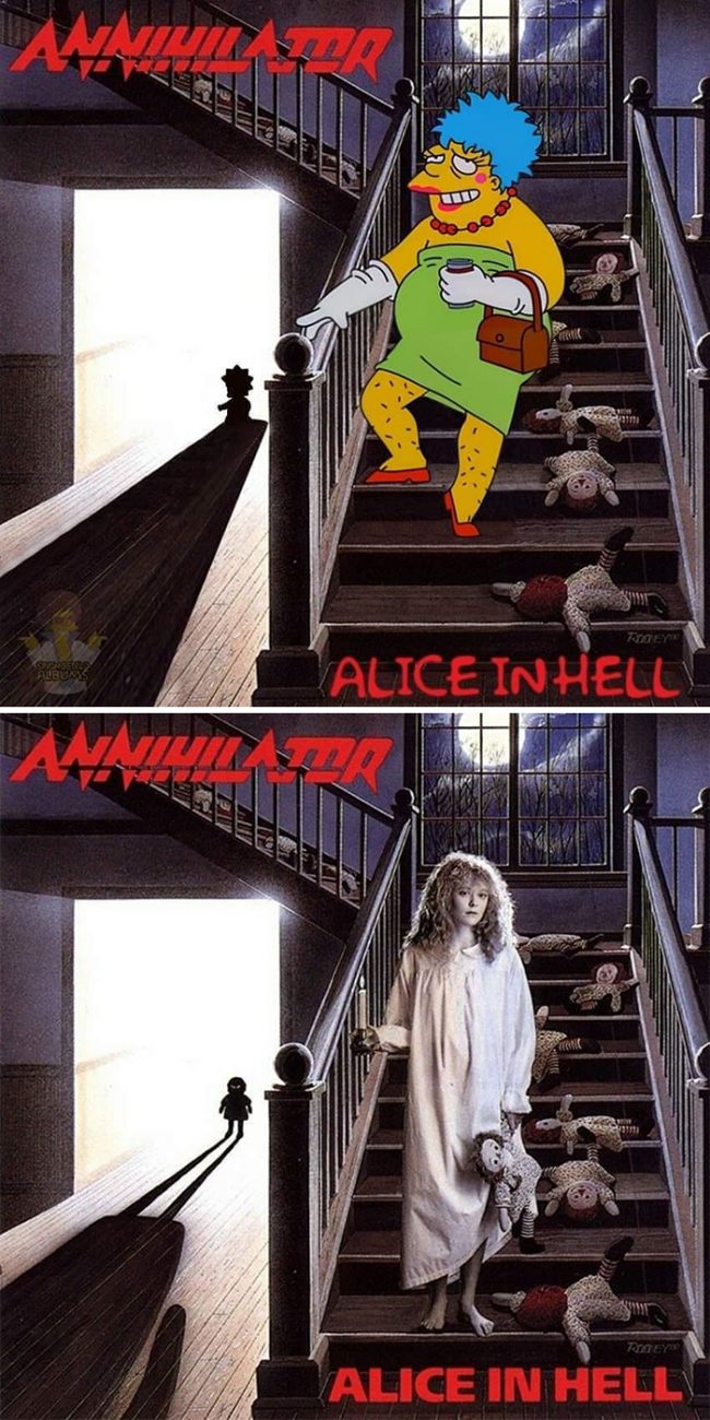 Someone Recreates 65 Metal Album Covers With Characters From The