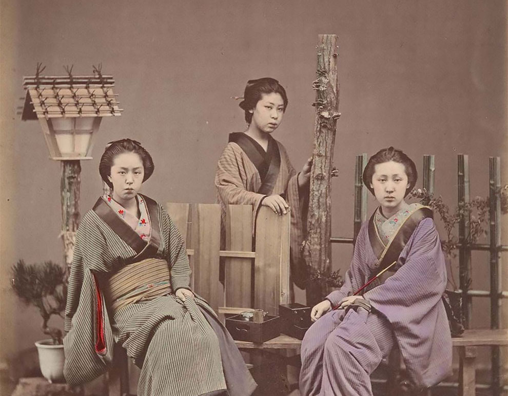 History of bondage photos in japan