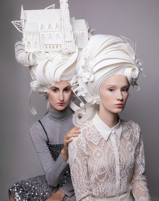 The Art Of Paper Sculpture Asya Kozinas Breathtaking Headpieces