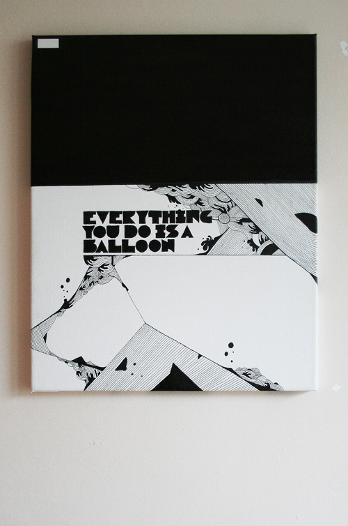 everything you do is a balloon Adam Dedman