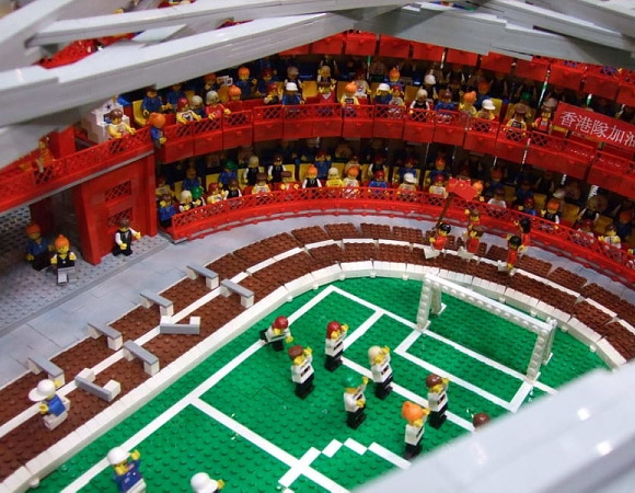Lego Sports City Recreates 2008 Beijing Olympics