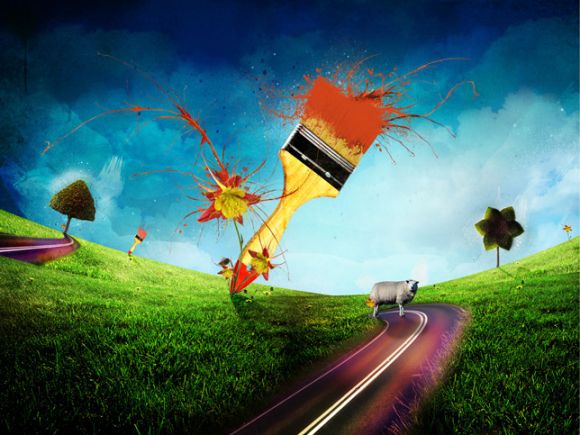 1 bnecik Land Of Paint